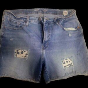 Disney inspired fully customizable distressed shorts